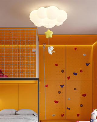 Meowdream Plafonnier Nuage Fantaisie-Luire