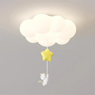 Meowdream Plafonnier Nuage Fantaisie-Luire