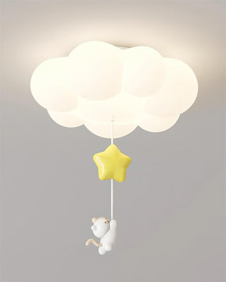 Meowdream Plafonnier Nuage Fantaisie-Luire