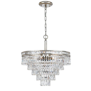 Eurvaryra Lustre Métal Cristal Luxe Postmoderne