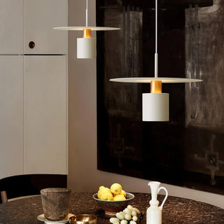 Solara Lampe suspendue cylindrique à disque industriel