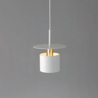 Solara Lampe suspendue cylindrique à disque industriel