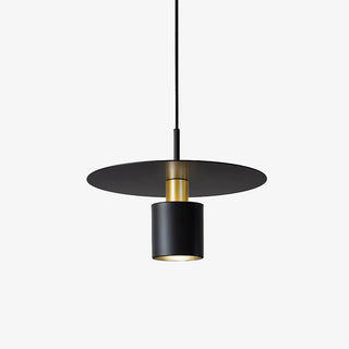 Solara Lampe suspendue cylindrique à disque industriel