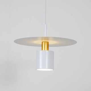 Solara Lampe suspendue cylindrique à disque industriel