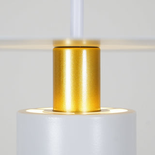 Solara Lampe suspendue cylindrique à disque industriel