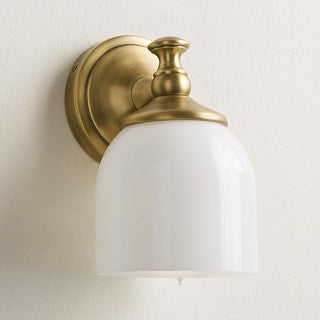 Lumen Sconce Mural Moderne Minimaliste à Bras Courts en Chrome Métal Verre-Luire