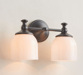 Lumen Sconce Mural Moderne Minimaliste à Bras Courts en Chrome Métal Verre-Luire