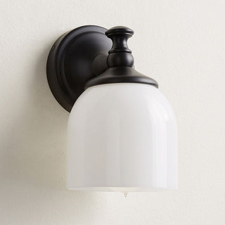 Lumen Sconce Mural Moderne Minimaliste à Bras Courts en Chrome Métal Verre-Luire