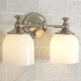 Lumen Sconce Mural Moderne Minimaliste à Bras Courts en Chrome Métal Verre-Luire