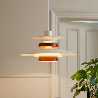 Nymera Suspension Bois Acier-Luire