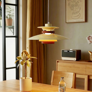 Nymera Suspension Bois Acier-Luire