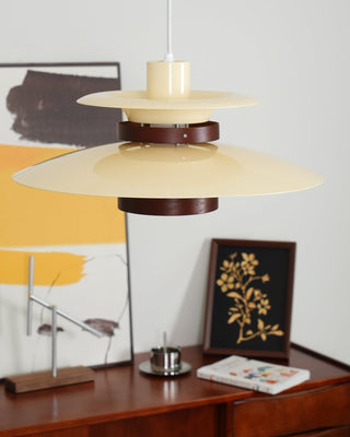 Nymera Suspension Bois Acier-Luire