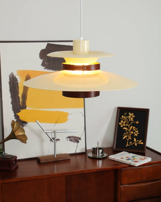 Nymera Suspension Bois Acier-Luire