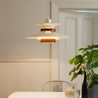 Nymera Suspension Bois Acier-Luire