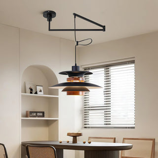 Virelith Suspension Industrielle en Acier et Bois