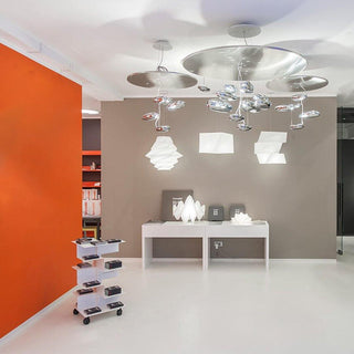 Lustra Lustre Sculptural en Aluminium