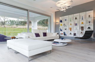 Lustra Lustre Sculptural en Aluminium