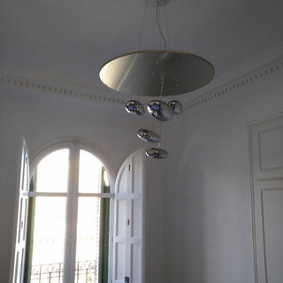 Lustra Lustre Sculptural en Aluminium