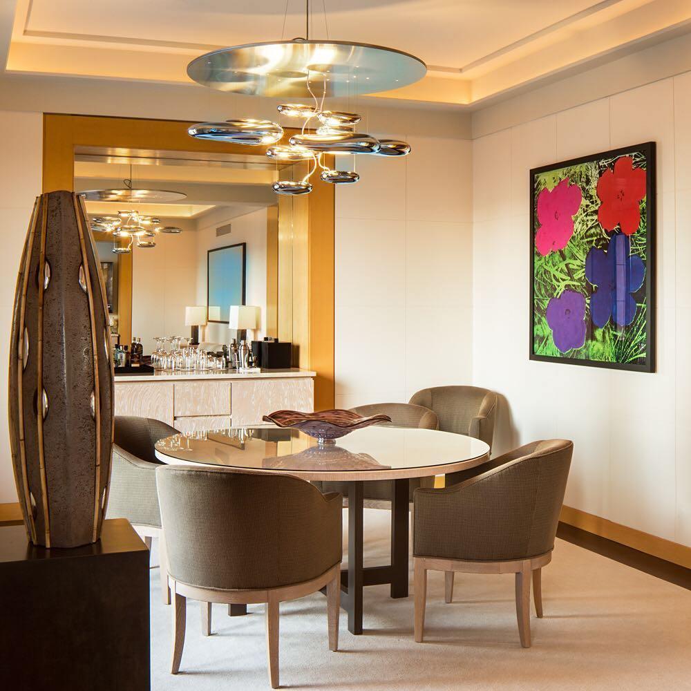 Emileira Lustre Sculptural en Aluminium