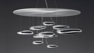 Lustra Lustre Sculptural en Aluminium