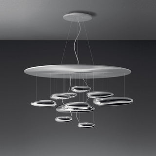 Lustra Lustre Sculptural en Aluminium