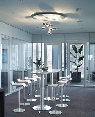 Lustra Lustre Sculptural en Aluminium