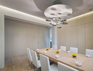 Lustra Lustre Sculptural en Aluminium