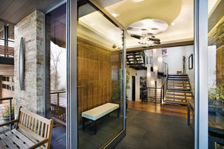 Lustra Lustre Sculptural en Aluminium