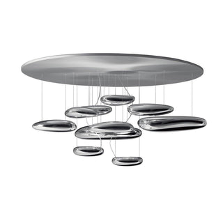Lustra Plafonnier en Aluminium Galet-Luire