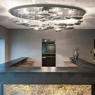 Lustra Plafonnier en Aluminium Galet-Luire