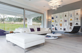 Lustra Plafonnier en Aluminium Galet-Luire