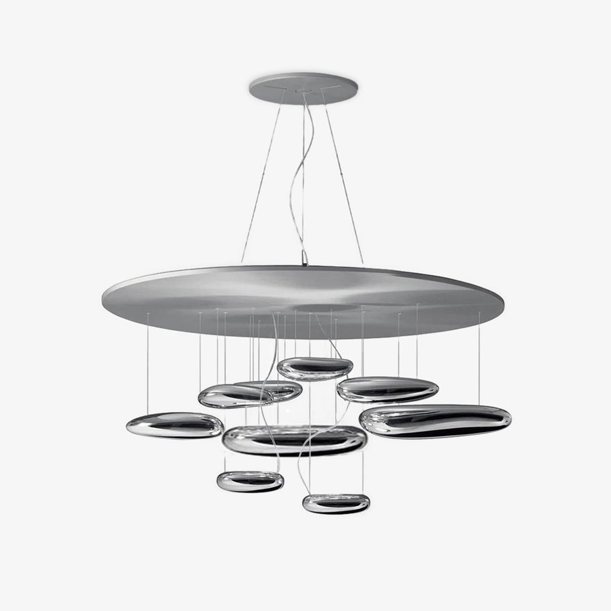 Emileira Lustre Sculptural en Aluminium
