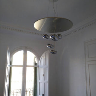 Lustra Lustre Sculptural en Aluminium