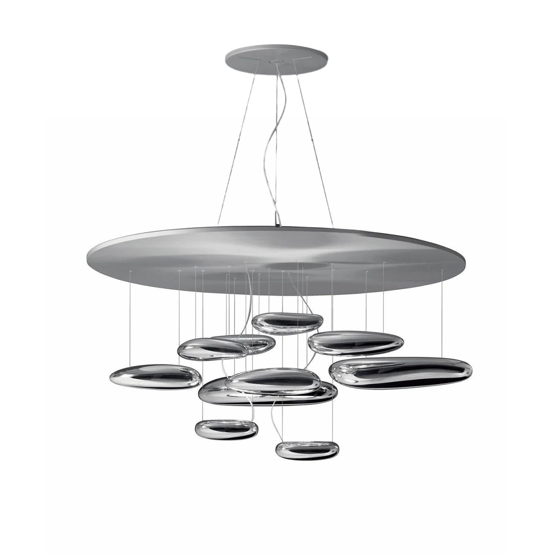 Emileira Lustre Sculptural en Aluminium