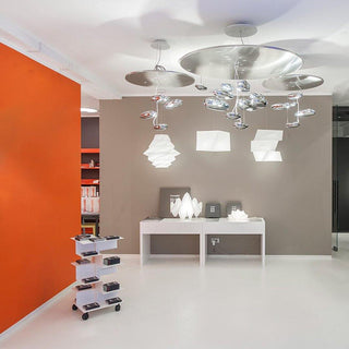 Lustra Lustre Sculptural en Aluminium