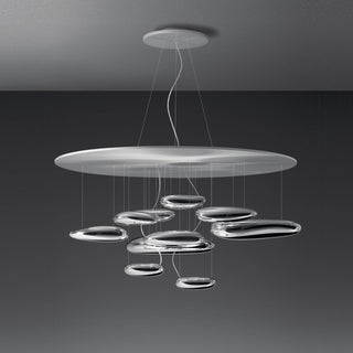 Lustra Lustre Sculptural en Aluminium