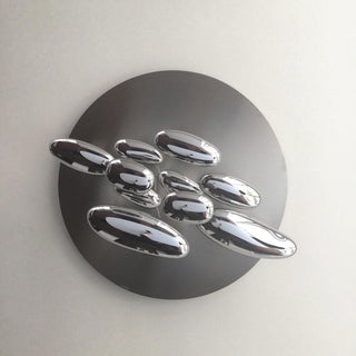 Lustra Lustre Sculptural en Aluminium