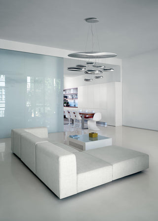 Lustra Lustre Sculptural en Aluminium