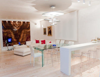 Lustra Lustre Sculptural en Aluminium