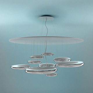 Lustra Lustre Sculptural en Aluminium