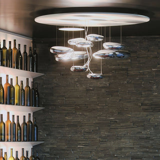 Lustra Plafonnier en Aluminium Galet-Luire