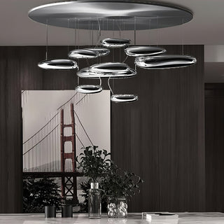 Lustra Plafonnier en Aluminium Galet-Luire