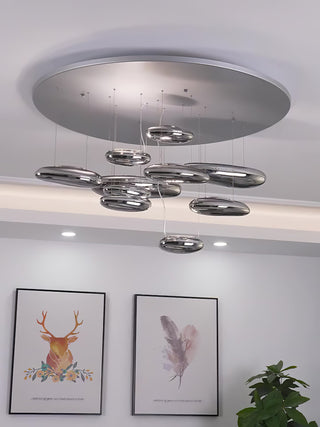 Lustra Plafonnier en Aluminium Galet-Luire
