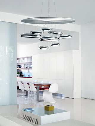 Lustra Lustre Sculptural en Aluminium