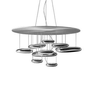 Lustra Lustre Sculptural en Aluminium