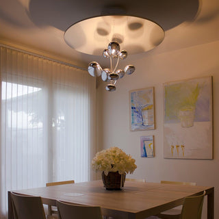 Lustra Lustre Sculptural en Aluminium