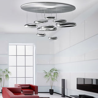 Lustra Plafonnier en Aluminium Galet-Luire