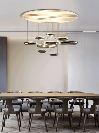 Lustra Plafonnier en Aluminium Galet-Luire