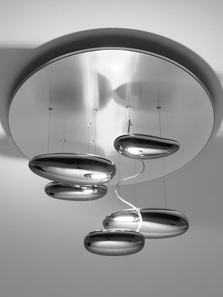 Lustra Plafonnier en Aluminium Galet-Luire