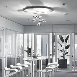 Lustra Plafonnier en Aluminium Galet-Luire